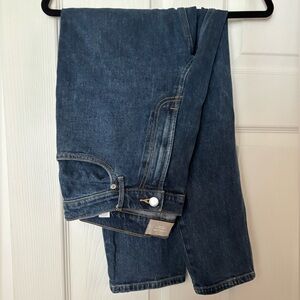 Everlane Women's Dark Blue Cropped Jeans